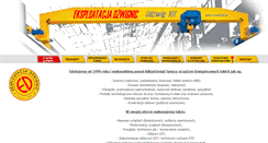 Desktop Screenshot of dzwignice.eu