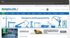 Desktop Screenshot of dzwignice.info